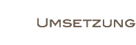 
Umsetzung
